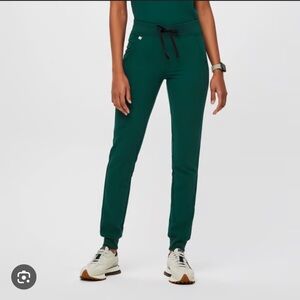 figs forest green scrubs